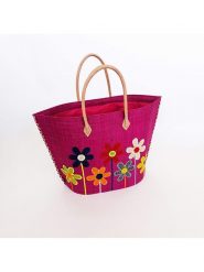 Le Comptoir de la Plage Torba plażowa "Majunga" w kolorze różowym ze wzorem - 34 x 40 x 14 cm rozmiar: onesize. Różowe torebki klasyczne damskie Le Comptoir de la Plage, bez wzorów, z materiału, bez dodatków. Za 74.63 zł.