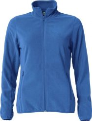 Clique Damska kurtka Basic Micro Fleece - 100% poliester, antymech. Niebieskie kurtki damskie CLIQUE, m, bez wzorów, z poliesteru, bez kaptura. Za 163.08 zł.