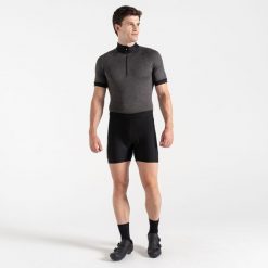 Spodenki rowerowe męskie Dare 2B Cyclical. Brązowe szorty męskie Dare 2b, na lato, bez wzorów, z elastanu. W wyprzedaży za 119.99 zł.