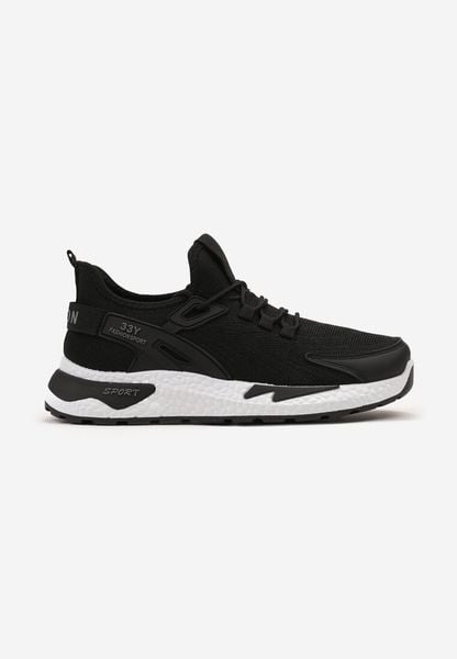 Czarno-Szare Buty Sportowe przed Kostkę Wsuwane z Elastyczną Cholewką Ripavela. Czarne buty sportowe na co dzień męskie Born2be, bez zapięcia. Za 99.99 zł.