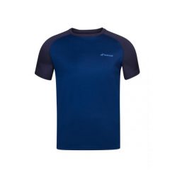 Koszulka do tenisa z krótkim rkawem ęchłopięca Babolat CREW NECK. Czerwone bluzki damskie BABOLAT, bez wzorów, sportowe, bez kołnierzyka, bez ramiączek. Za 99.00 zł.