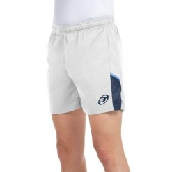 Short Bullpadel Batio. Białe szorty męskie bullpadel, bez wzorów, z meshu. Za 133.55 zł.