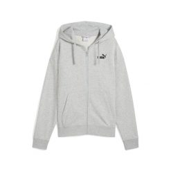 Damska rozpinana bluza z kapturem i małym logo ESS Comfort PUMA. Czarne bluzy z kapturem damskie Puma, l, z dzianiny. Za 222.15 zł.