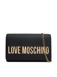 LOVE MOSCHINO Torebka JC4103PP1OKD0000 Czarny. Czarne torebki klasyczne damskie Love Moschino, bez wzorów, ze skóry, wizytowe, bez kołnierzyka, bez ramiączek. Za 699.99 zł.