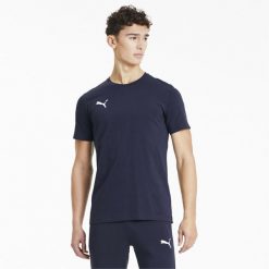 Męskie T-shirt Puma Teamgoal 23 Casuals. Niebieskie t-shirty męskie Puma, m, bez wzorów, z bawełny, bez kołnierzyka. Za 190.00 zł.