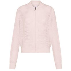 Deha Bluza Z Pełnym Zamkiem I Efektem Siatki Damskie. Czerwone bluzy z kapturem damskie Deha, s, z bawełny. Za 576.99 zł.