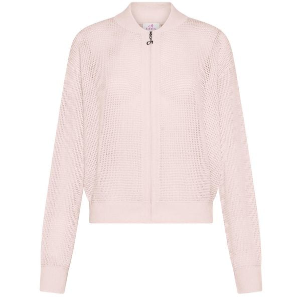 Deha Bluza Z Pełnym Zamkiem I Efektem Siatki Damskie. Czerwone bluzy z kapturem damskie Deha, s, z bawełny. Za 576.99 zł.