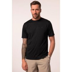 Męski T-shirt FLEXNAMIC® fitness rękaw 1/2 QuickDry nadruk z tyłu. Czarne t-shirty męskie JAY-PI, m, bez wzorów, z materiału, bez kołnierzyka. Za 176.99 zł.