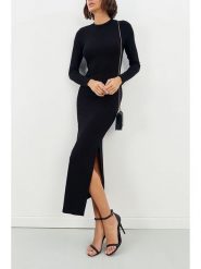 LA Angels Sukienka w kolorze czarnym rozmiar: L. Czarne sukienki damskie LA Angels, l, bez wzorów, bez kołnierzyka, bez ramiączek, maxi. Za 126.99 zł.