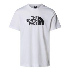 Koszulka sportowa męska The North Face Easy Tnf. Białe t-shirty sportowe męskie The North Face, m, z bawełny, bez ramiączek. Za 177.00 zł.