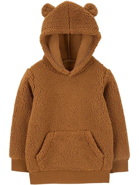 Carter's Bluza w kolorze jasnobrązowym rozmiar: 80. Brązowe bluzy i bluzki niemowlęce Carter´s, bez wzorów, bez ramiączek, bez kaptura. Za 56.79 zł.