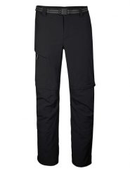 Killtec Spodnie funkcyjne Zipp-Off "KOS 13" w kolorze czarnym rozmiar: 52. Czarne spodnie materiałowe męskie KILLTEC, z materiału. Za 127.65 zł.