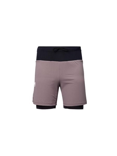 Spodenki do biegania męskie Millet Intense 2in1 Short M Active Fit. Czarne szorty męskie Millet, z meshu, bez kołnierzyka. Za 299.00 zł.