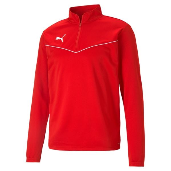 Bluza piłkarska męska Puma teamRISE 1 4 Zip Top. Białe bluzy bez kaptura męskie Puma, l. Za 134.00 zł.