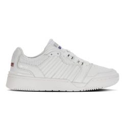Sneakersy damskie K-Swiss SI-18 RIVAL buty sportowe skórzane na co dzień. Białe buty sportowe na co dzień damskie K-Swiss, bez wzorów. Za 229.00 zł.