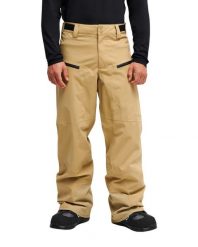 Spodnie śniegowe techniczne dla Mężczyzn PARAMO STRETCH 20K Beżowy. Brązowe spodnie materiałowe męskie Quiksilver, bez wzorów, z materiału. Za 1,029.99 zł.