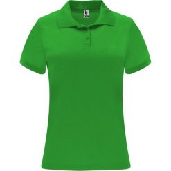 Damska Sportowa Koszulka Polo Z Krótkim Rękawem Monzha. Szare bluzki sportowe damskie ROLY, xl, bez wzorów, bez ramiączek. Za 47.99 zł.