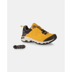 Buty trekkingowe Kilpi Anak Low WP-U. Żółte buty trekkingowe męskie Kilpi, z nylonu, bez zapięcia, trekkingowe. Za 520.17 zł.