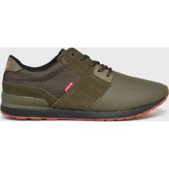 Levi's - Buty NY Runner II. Zielone buty sportowe na co dzień męskie Levi's, z gumy, bez zapięcia. W wyprzedaży za 199.90 zł.