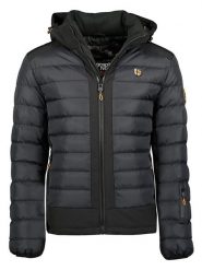 Geographical Norway Kurtka pikowana "Aurelien" w kolorze czarnym rozmiar: XL. Czarne kurtki męskie Geographical Norway, xl, bez wzorów, bez kaptura. Za 271.95 zł.