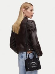 KARL LAGERFELD Torebka B3W50025 Czarny. Czarne torebki klasyczne damskie Karl Lagerfeld, bez wzorów, z materiału, bez dodatków. Za 529.99 zł.
