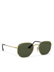Ray-Ban Okulary przeciwsłoneczne Hexagonal 0RB3548N 001 Złoty. Żółte okulary przeciwsłoneczne damskie Ray-Ban. Za 429.99 zł.