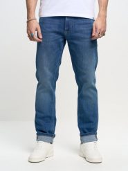 Jeansy męskie z prostą nogawką niebieskie Colt 434. Niebieskie jeansy męskie Big Star. Za 349.99 zł.