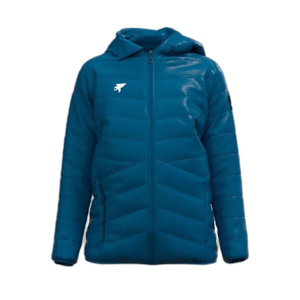 Damska kurtka wodoodporna Joma Explorer. Niebieskie kurtki damskie Joma, na jesień, s, bez wzorów, z materiału. Za 338.90 zł.
