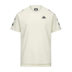 T-shirt Kappa Gonni Athleisure. Białe t-shirty męskie Kappa, m, bez wzorów, z bawełny, bez kołnierzyka. Za 169.00 zł.