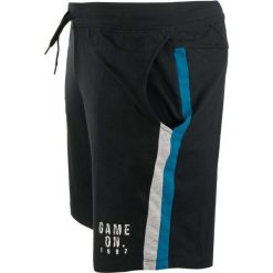 Spodenki męskie ATH-DPT Iorio – 100% bawełna. Czarne szorty męskie ZFOAM, bez wzorów, z bawełny, sportowe. Za 170.99 zł.