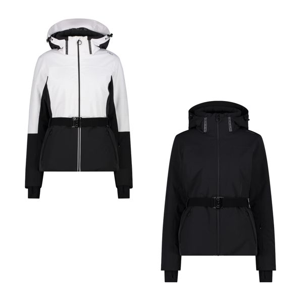 Kurtka damska narciarska CMP 34W4446. Czarne kurtki narciarskie i snowboardowe damskie CMP, xl, bez wzorów, z materiału, bez kaptura, narciarskie. Za 1,319.60 zł.