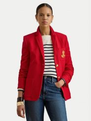 LAUREN RALPH LAUREN Marynarka 200797305030 Czerwony Slim Fit. Czerwone marynarki i żakiety damskie Lauren Ralph Lauren, m, bez wzorów, z bawełny. Za 1,369.00 zł.