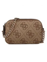 Guess Torebka w kolorze jasnobrązowym - 19,5 x 13 x 6,5 cm rozmiar: onesize. Brązowe torebki klasyczne damskie Guess, z aplikacjami, z materiału, bez dodatków. Za 347.99 zł.