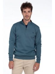 The Time of Bocha Bluza w kolorze morskim rozmiar: L. Niebieskie bluzy bez kaptura męskie The Time of Bocha, l, z bawełny. Za 139.87 zł.