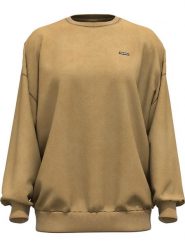 Under Armour Bluza "Icon" w kolorze jasnobrązowym rozmiar: M. Brązowe bluzy bez kaptura damskie Under Armour, m, z bawełny. Za 239.61 zł.