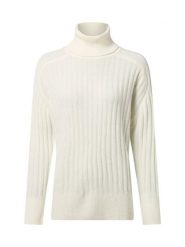 Gant sweter z dzianiny z zawartością wełny Kobiety biały, XS. Białe golfy damskie Gant, xs, bez wzorów, z dzianiny, bez ramiączek. Za 479.95 zł.