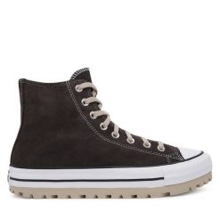 Trampki Converse. Brązowe trampki i tenisówki męskie Converse, bez wzorów, bez zapięcia. Za 299.99 zł.