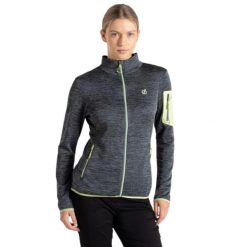 Bluza polarowa turystyczna damska Dare2b Torrek Fleece. Czarne bluzy z kapturem damskie Dare 2b, z materiału. Za 152.00 zł.