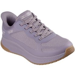 Buty sportowe damskie Skechers Bobs Squad 4 Stapl. Fioletowe obuwie treningowe damskie Skechers, na fitness i siłownię. Za 590.00 zł.