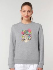 WOOOP Bluza w kolorze szarym rozmiar: XS. Szare bluzy bez kaptura damskie Wooop, xs. Za 108.99 zł.