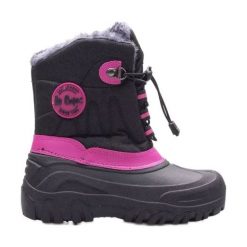 Śniegowce Lee Cooper LCJ-21-44-0523K niebieskie. Niebieskie śniegowce dziewczęce z gumy. Za 220.78 zł.