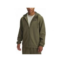 Kurtka Wiatrówka Męska Under Armour Przejściowa WodoodpoRNa. Zielone kurtki treningowe męskie Under Armour, m, bez wzorów, do biegania. Za 249.99 zł.