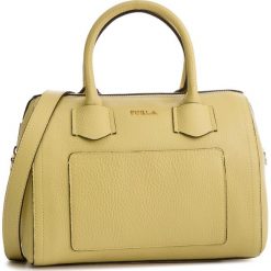 Torebka FURLA - Alba 993280 B BTE3 HSF Sole f. Żółte torebki klasyczne damskie Furla, bez wzorów, ze skóry, bez dodatków. W wyprzedaży za 679.00 zł.