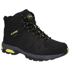 Buty trekkingowe męskie Hi-Tec Raven Insulated Wp. Czarne buty trekkingowe męskie Hi-tec, z materiału, bez zapięcia, trekkingowe. Za 469.99 zł.