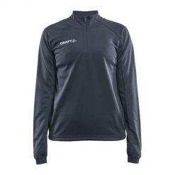 Koszulka treningowa damska Craft Evolve Halfzip. Niebieskie t-shirty damskie Craft, m, bez wzorów, bez kołnierzyka. W wyprzedaży za 181.30 zł.