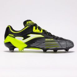 Buty piłkarskie Joma Score 2501 FG czarne/lime roz. 41. Czarne buty sportowe na co dzień damskie Joma, bez zapięcia, do piłki nożnej. Za 343.99 zł.