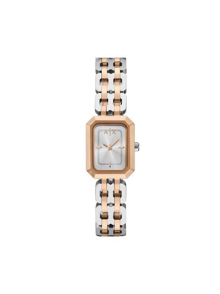 Armani Exchange Zegarek Faye AX5810 Srebrny. Szare, analogowe zegarki damskie Armani Exchange, srebrne. Za 789.99 zł.