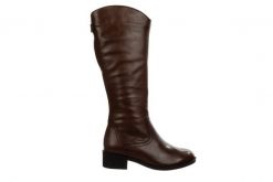 Kozaki Bayla-161 077 46514 Brown 161738, Brązowy, Skóra naturalna - 39. Brązowe kozaki damskie Bayla, z gumy, bez obcasa. W wyprzedaży za 412.49 zł.