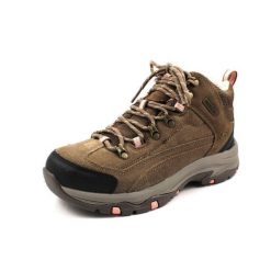 Buty Relaxed Fit: Trego - Alpine Trail Rozmiar 41 - 167004-BRTN Brązowy. Brązowe obuwie trekkingowe damskie Skechers. Za 349.99 zł.