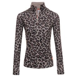 Bluza narciarska Damska Gareth & Lucas Forty-Five. Brązowe bluzy bez kaptura damskie GARETH & LUCAS, m, z elastanu. Za 229.99 zł.